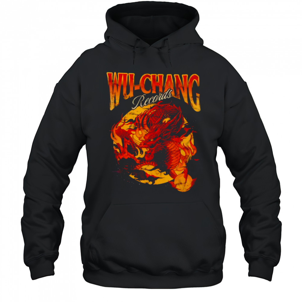 Wu-Chang records dragon shirt Hoodie