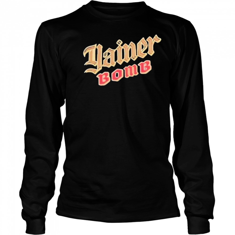 Yainer bomb T-Shirt Long Sleeved