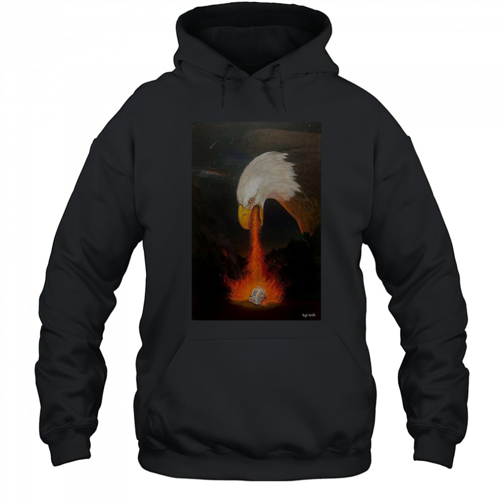 2025 American Eagle VS. Ice Poster T-Shirt Hoodie