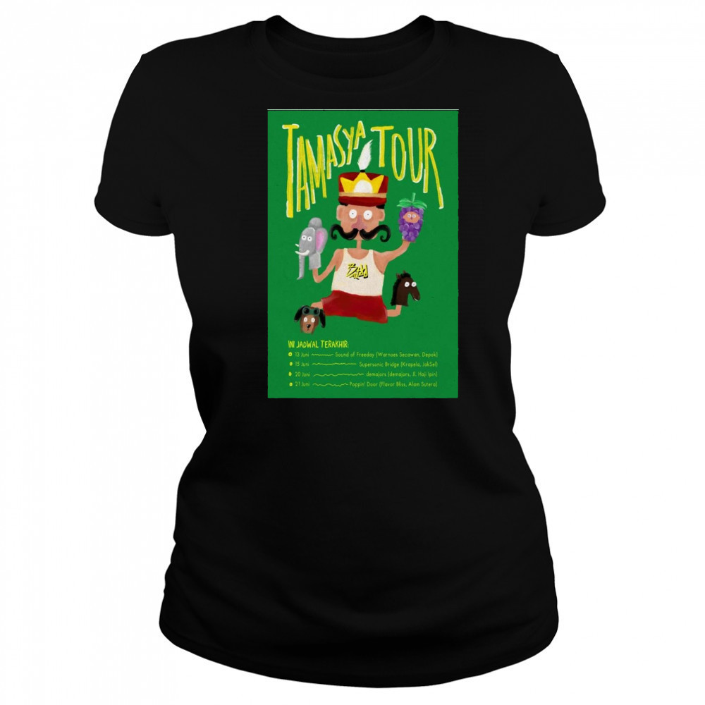 2025 Tamasya Tour Ini Jadwal Terakhir Poster T-Shirt Women's T-shirt