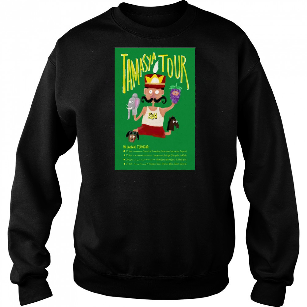 2025 Tamasya Tour Ini Jadwal Terakhir Poster T-Shirt Hoodie