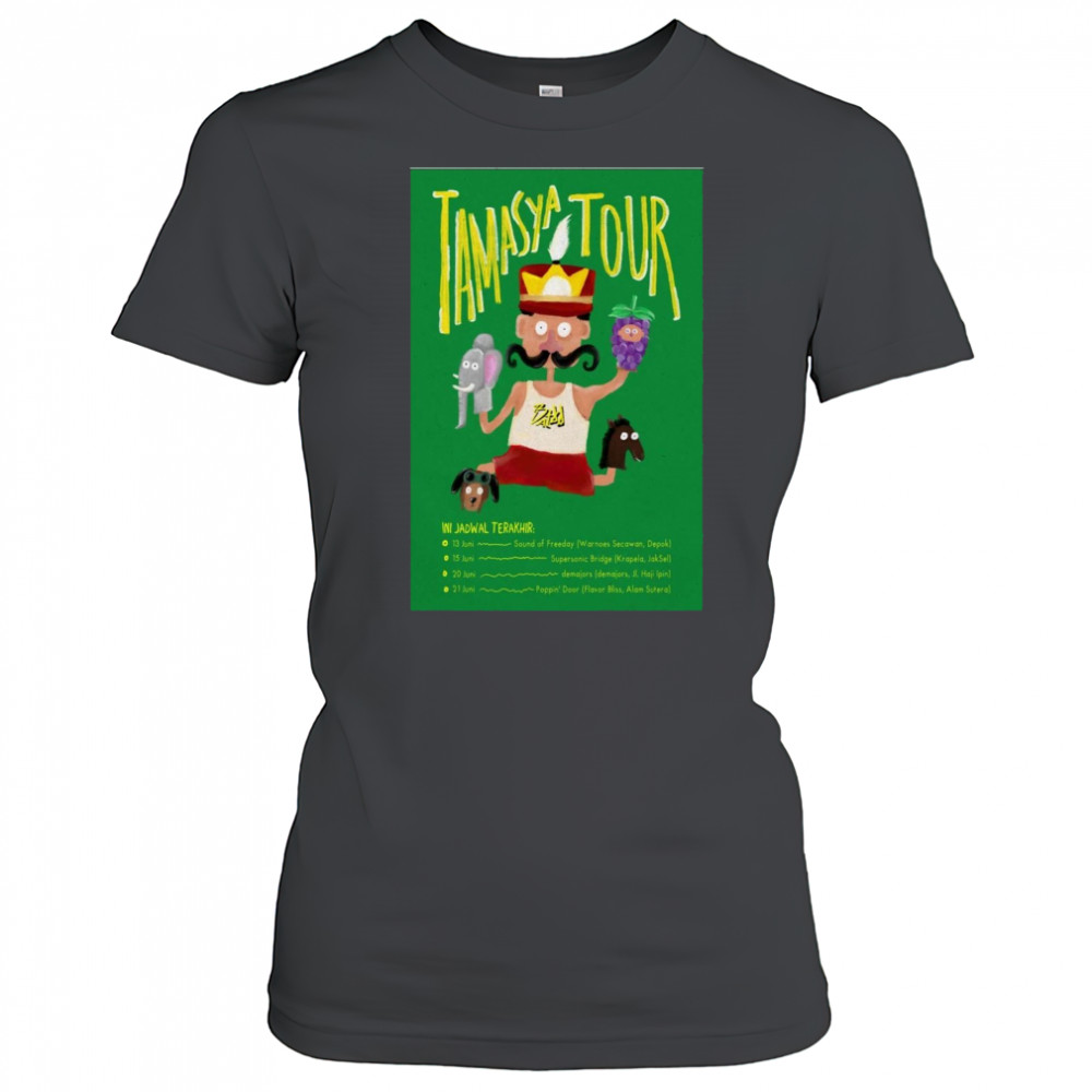 2025 Tamasya Tour Ini Jadwal Terakhir Poster T-Shirt Women's T-shirt