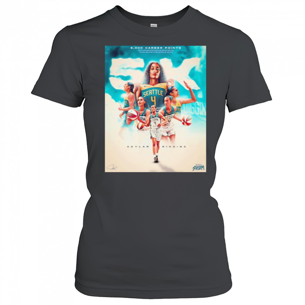 5000 career points Skylar Diggins shirt Women's T-shirt