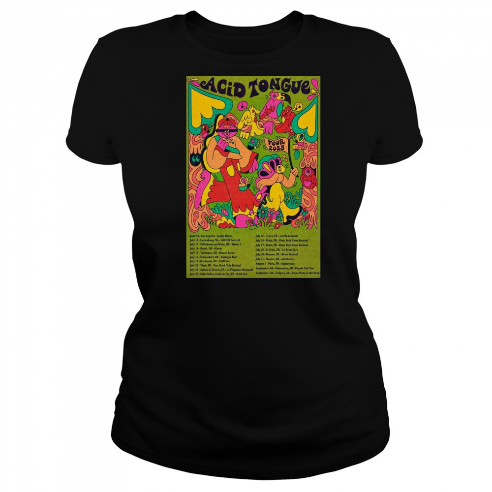 Acid Tongue Tour 2025 Poster T-Shirt Women's T-shirt