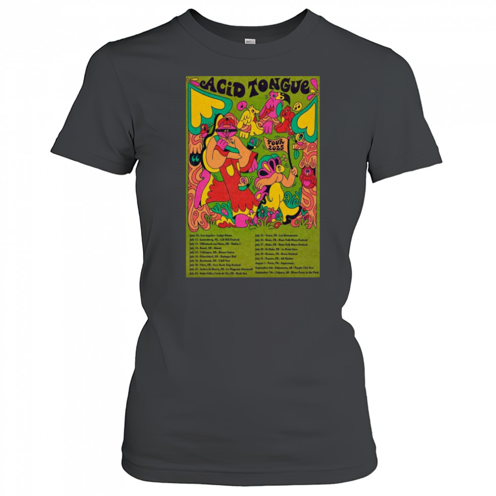 Acid Tongue Tour 2025 Poster T-Shirt Women's T-shirt