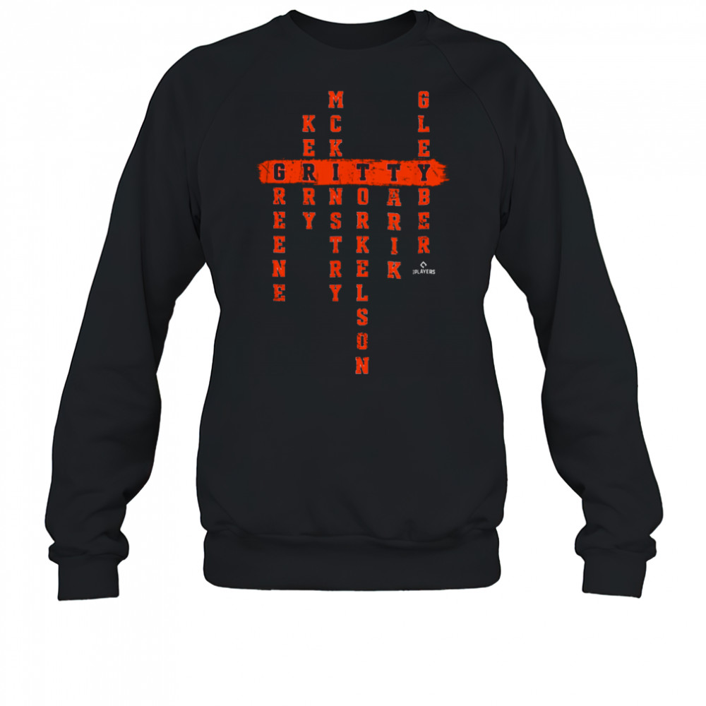 Acrostic Greene Tarik Gleyber Gritty Detroit Baseball MLBPA T Shirt Sweatshirt