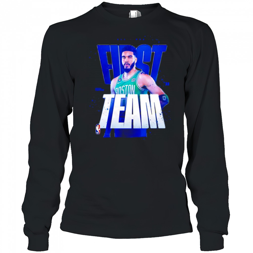 All NBA first team Jayson Tatum shirt Long Sleeved