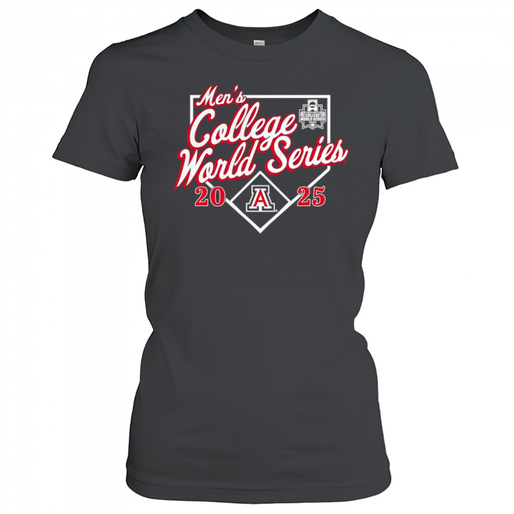 Arizona Wildcats 2025 NCAA Baseball World Series Bullpen Ace shirt Women's T-shirt