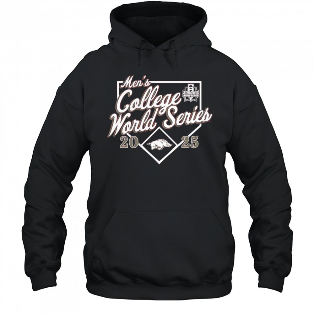 Arkansas Razorbacks 2025 NCAA Baseball World Series Bullpen Ace shirt Hoodie
