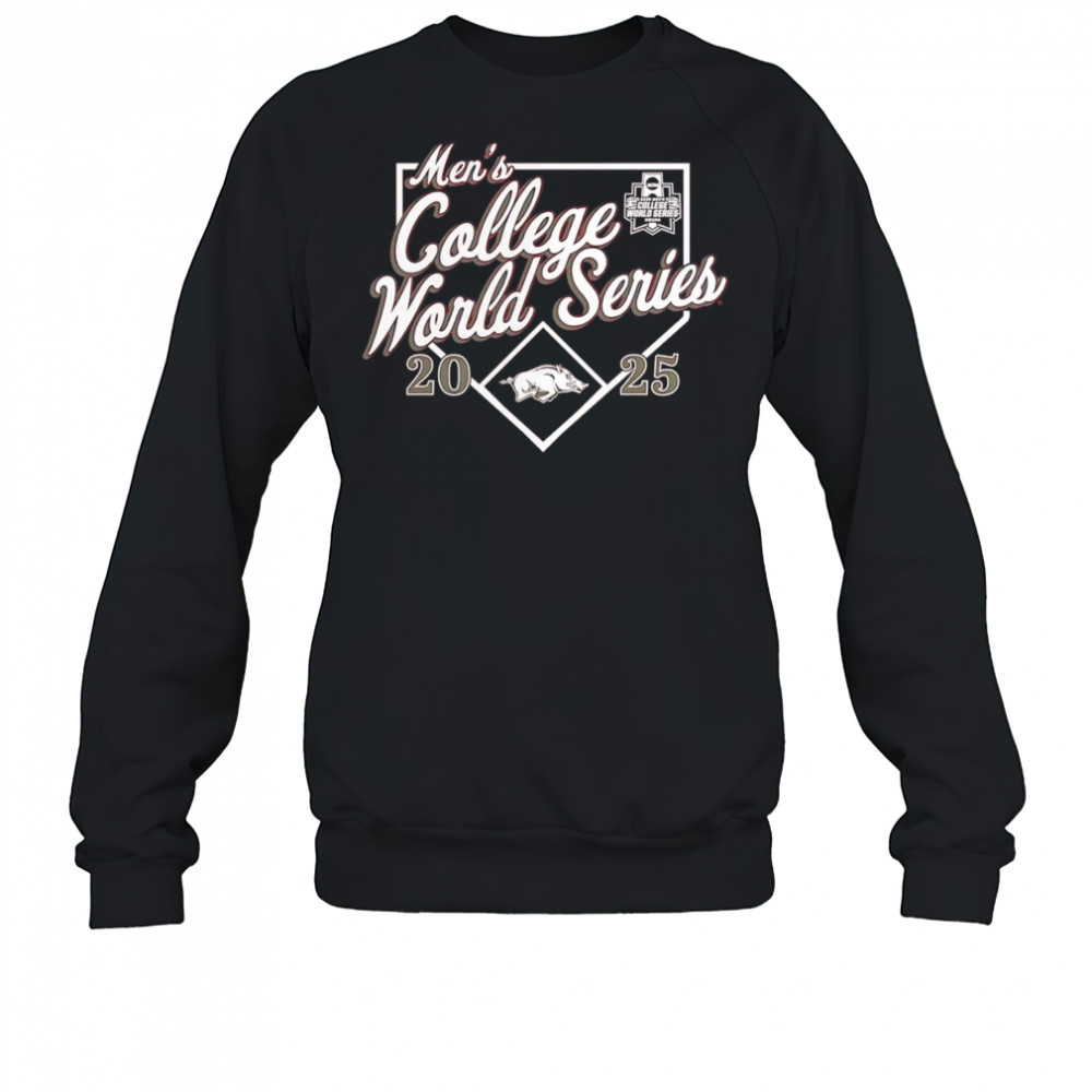 Arkansas Razorbacks 2025 NCAA Baseball World Series Bullpen Ace shirt Sweatshirt