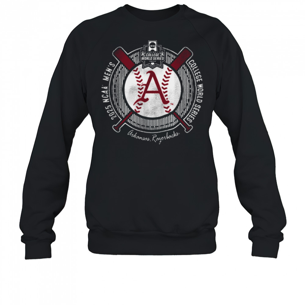Arkansas Razorbacks College World Series 2025 Baseball MCWS T Shirt Sweatshirt