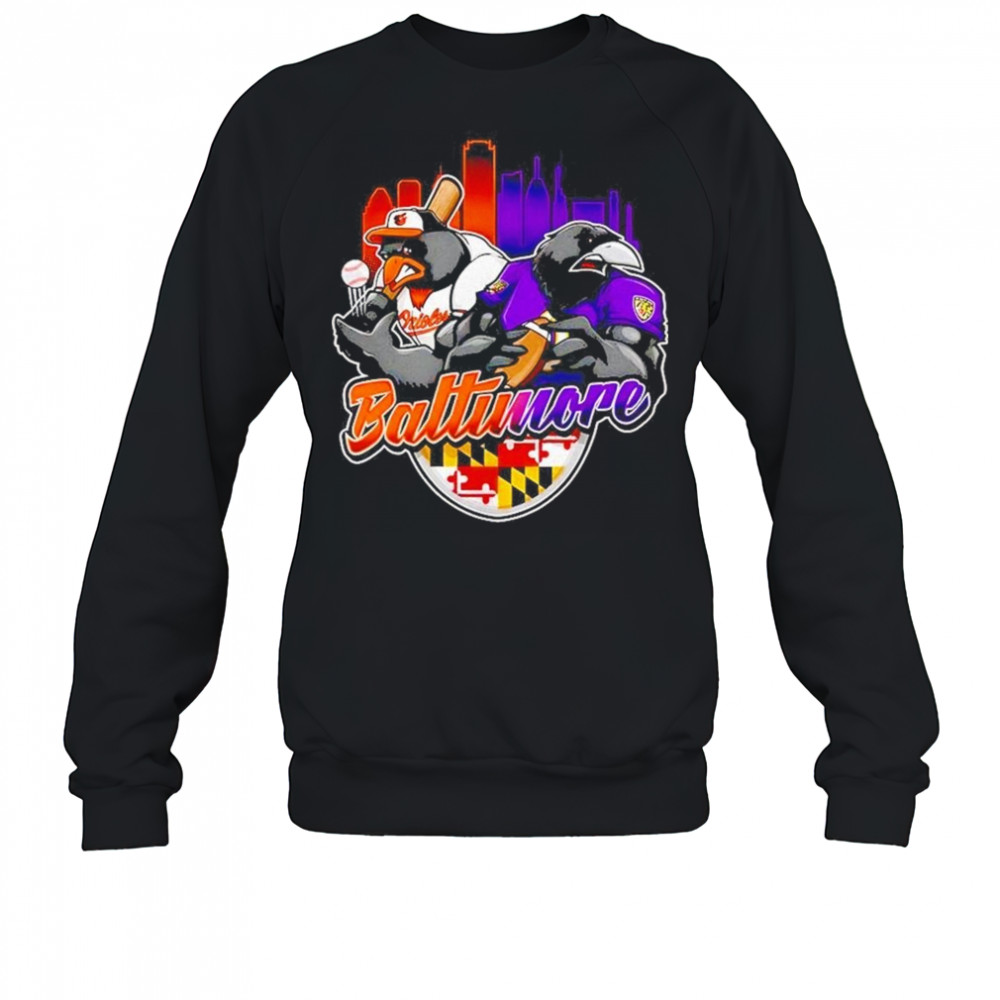 Baltimore Sports Team Mascot 2025 Shirt Sweatshirt