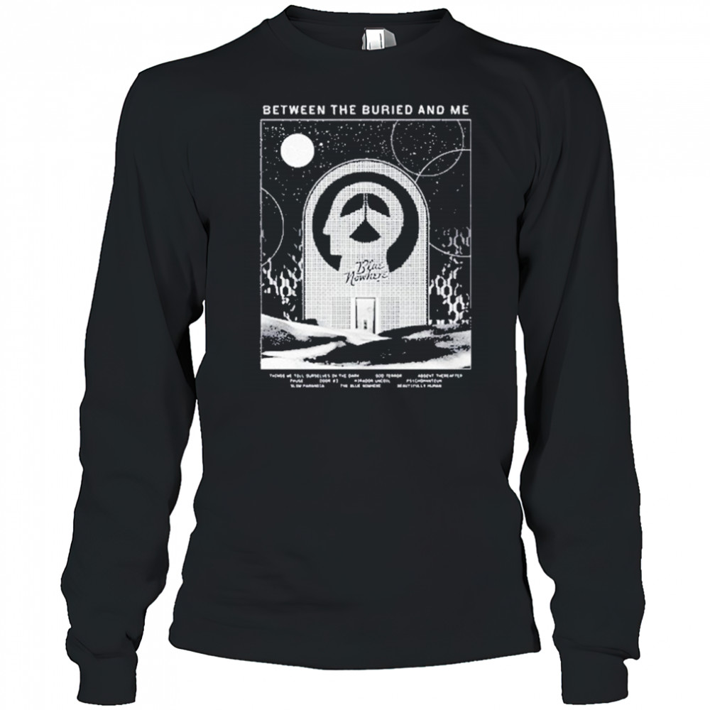 Between The Buried And Me Tbn Tracklist Shirt Long Sleeved