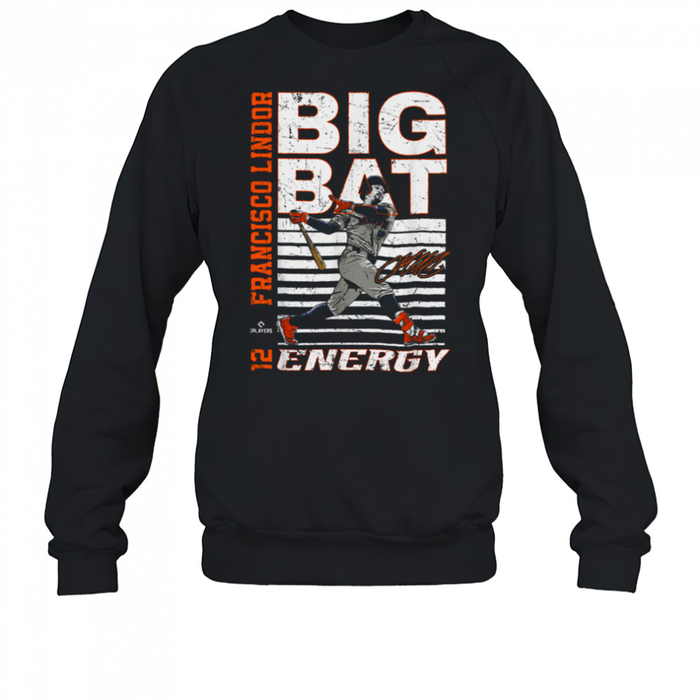 Big Bat Energy Francisco Lindor New York Baseball MLBPA T Shirt Sweatshirt