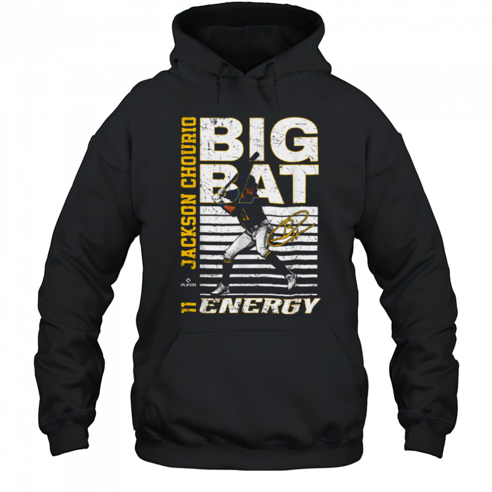 Big Bat Energy Jackson Chourio Milwaukee Baseball MLBPA T Shirt Hoodie