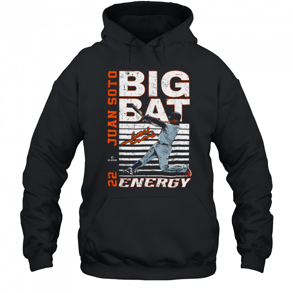 Big Bat Energy Juan Soto New York Baseball MLBPA T Shirt Hoodie