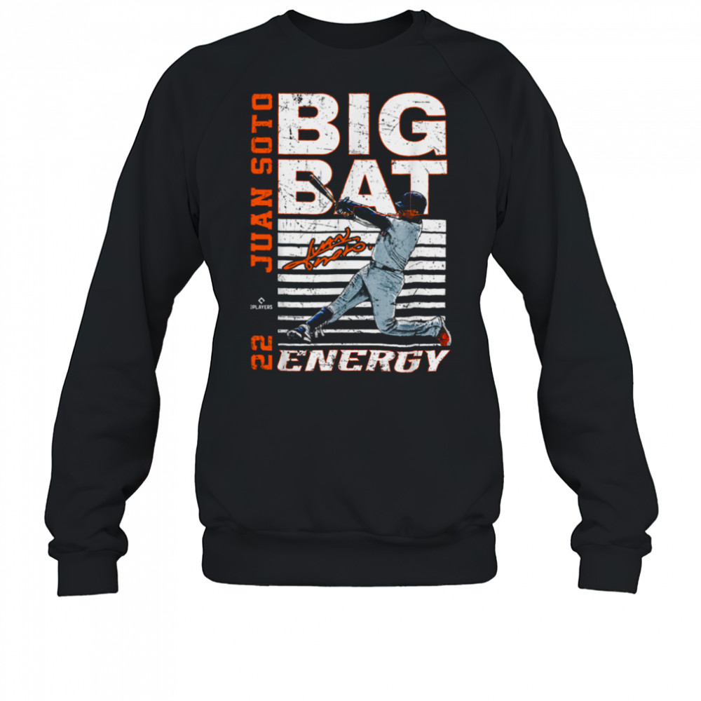 Big Bat Energy Juan Soto New York Baseball MLBPA T Shirt Sweatshirt