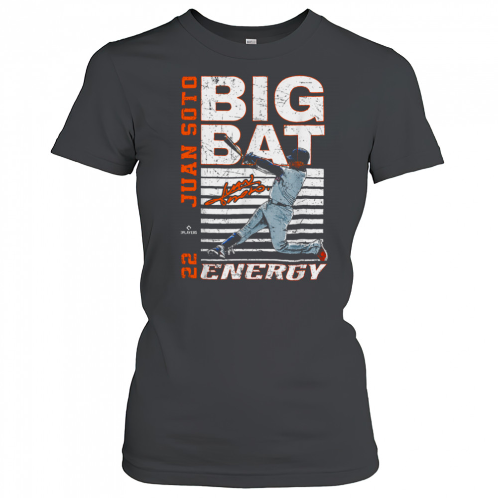 Big Bat Energy Juan Soto New York Baseball MLBPA T Shirt Women's T-shirt