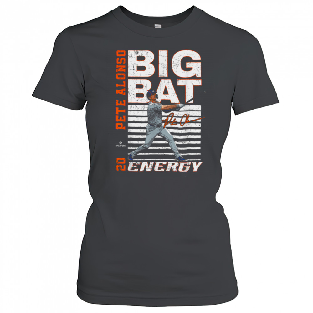 Big Bat Energy Pete Alonso New York Baseball MLBPA T Shirt Women's T-shirt