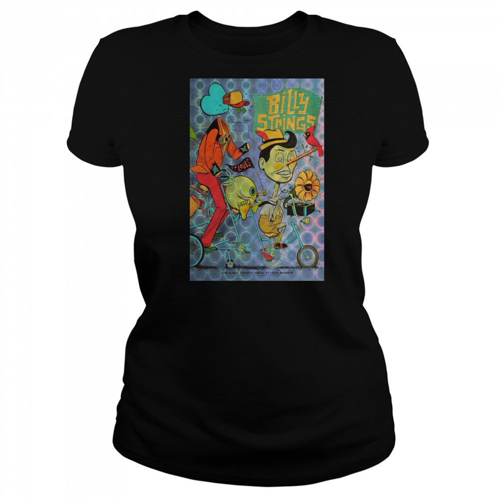 BILLY STRINGS 2025 Poster ST Louis Missouri T-Shirt Women's T-shirt
