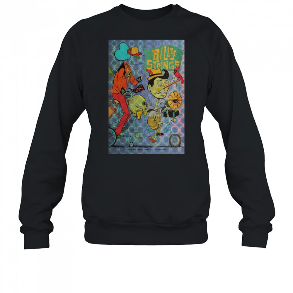 BILLY STRINGS 2025 Poster ST Louis Missouri T-Shirt Sweatshirt