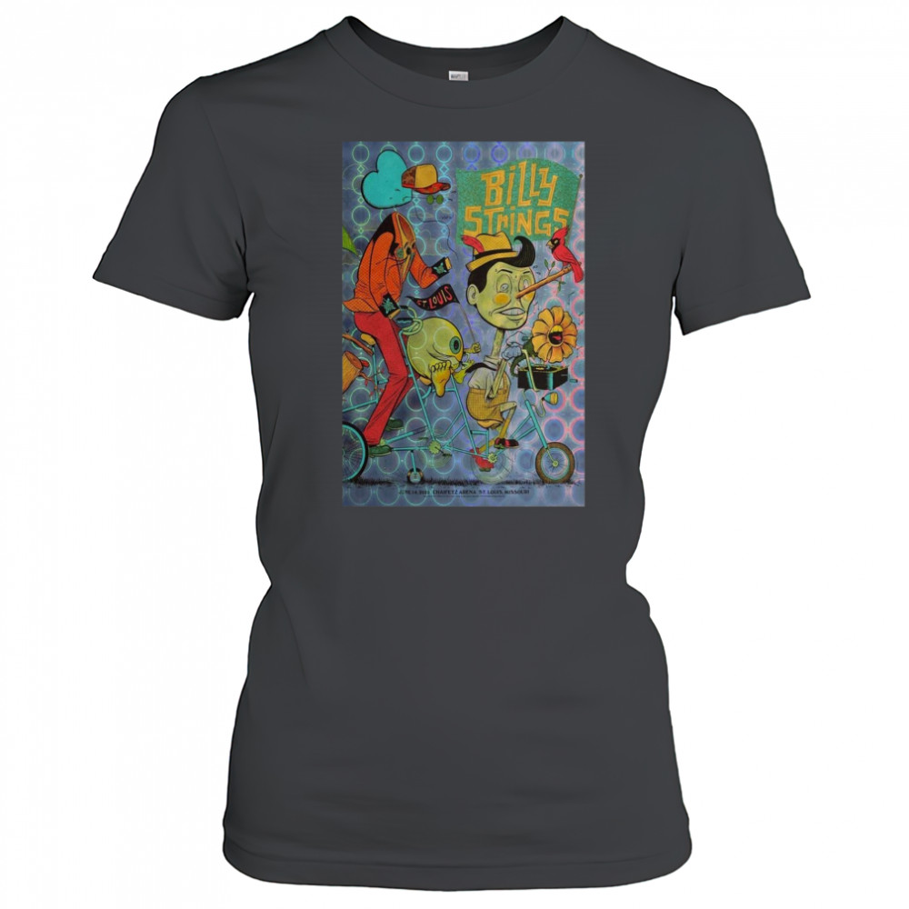 BILLY STRINGS 2025 Poster ST Louis Missouri T-Shirt Women's T-shirt