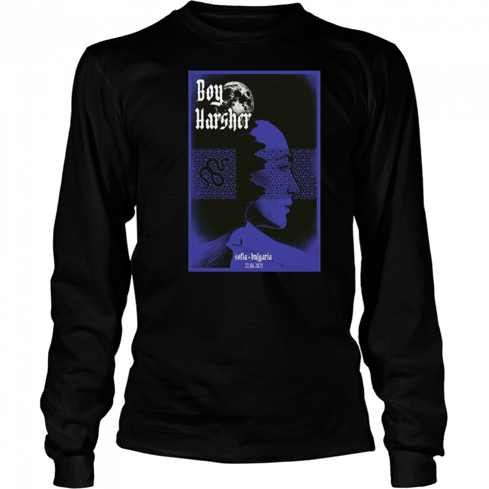 Boy Harsher Sofia Jun 22 2025 Poster T-Shirt Long Sleeved