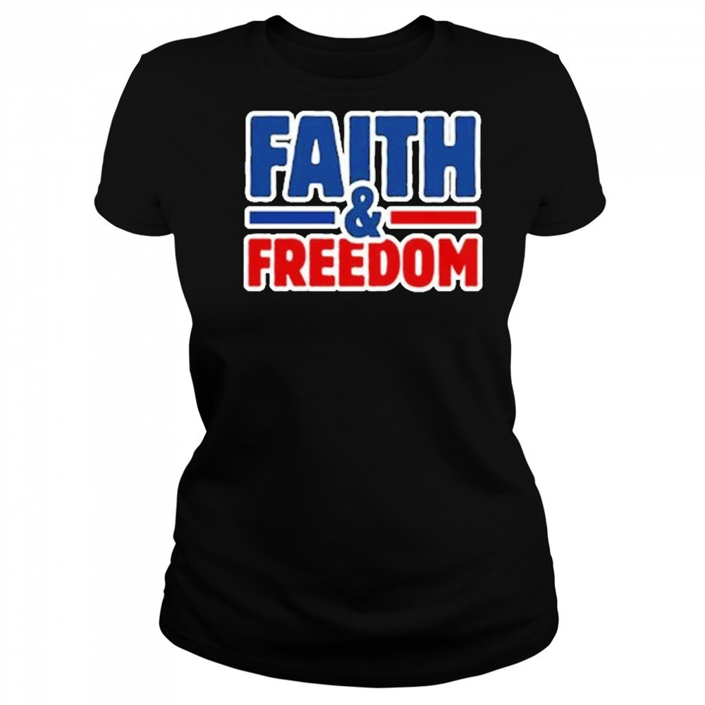Brandon Tatum Faith And Freedom T-Shirt Women's T-shirt