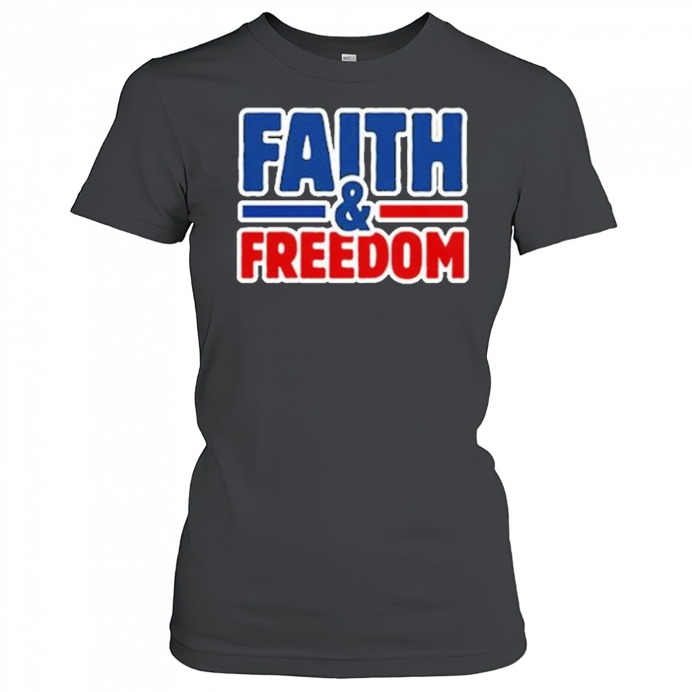 Brandon Tatum Faith And Freedom T-Shirt Women's T-shirt