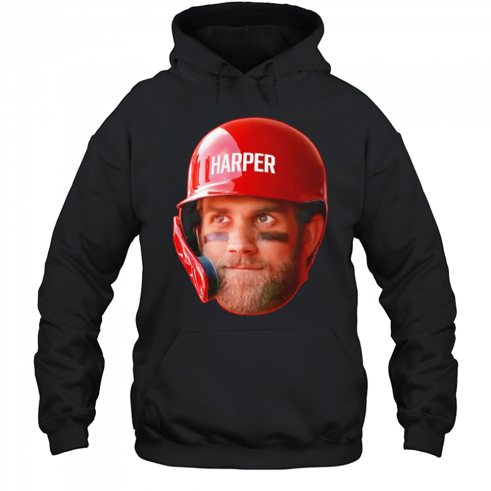 Bryce Harper head in the game shirt Hoodie