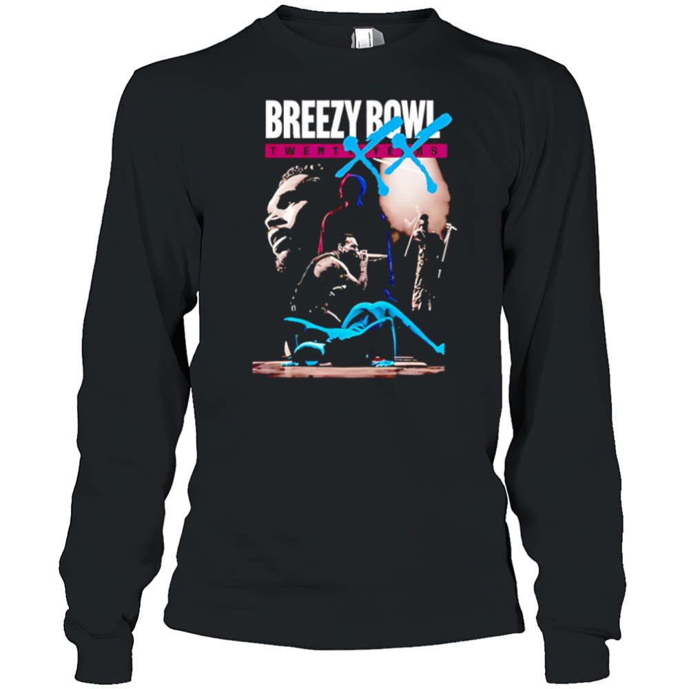 Chris Brown Breezy Bowl XX Crew shirt Long Sleeved