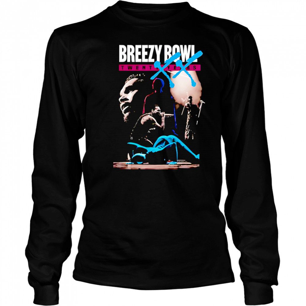 Chris Brown Breezy Bowl XX Crew shirt Long Sleeved