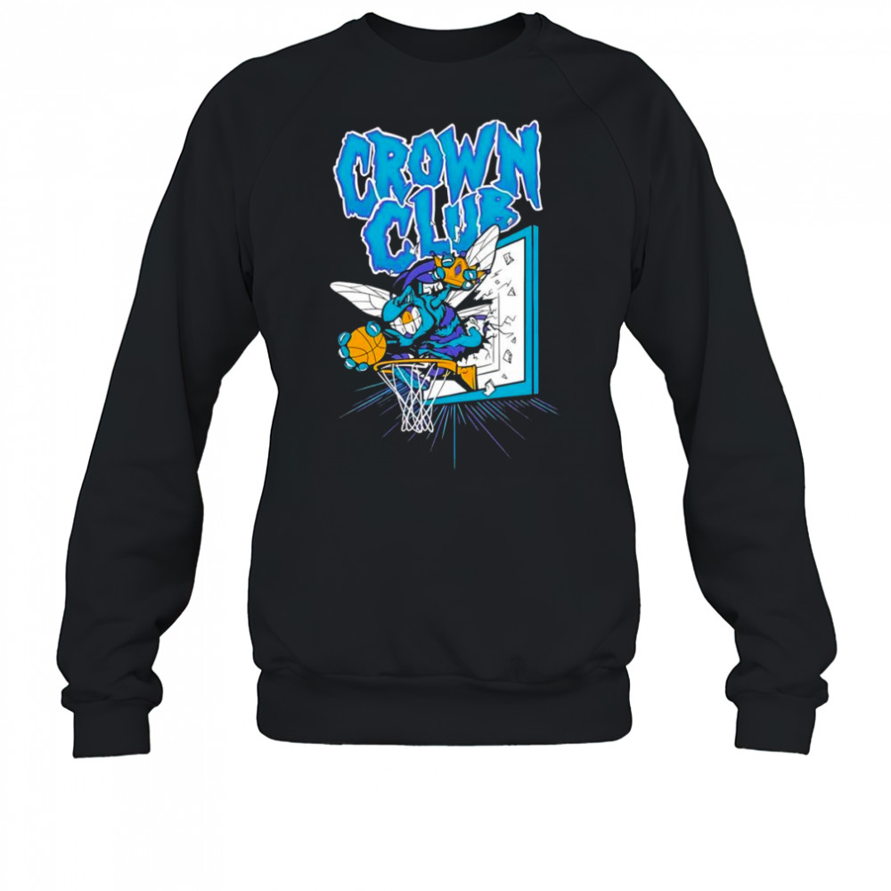 Crown club Charlotte Hornets shirt Sweatshirt