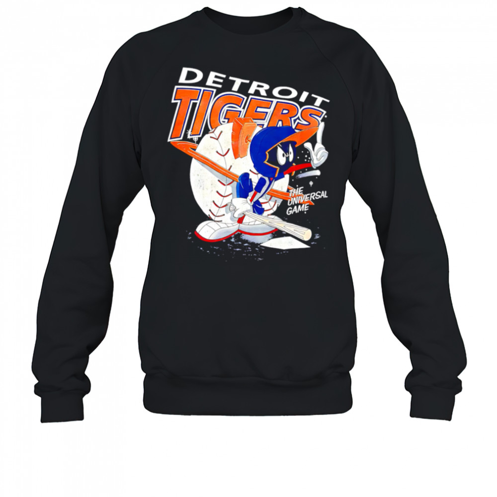 Detroit Tigers Marvin the Martian the universal game vintage shirt Sweatshirt