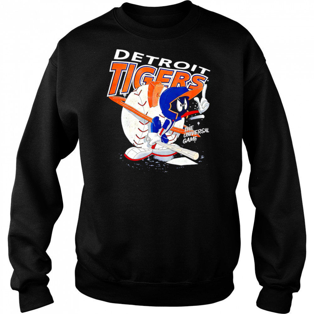 Detroit Tigers Marvin the Martian the universal game vintage shirt Hoodie