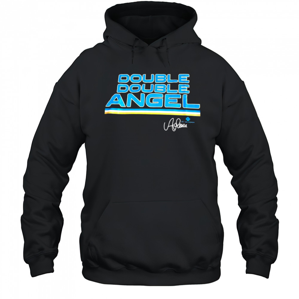 Double double angel signature shirt Hoodie