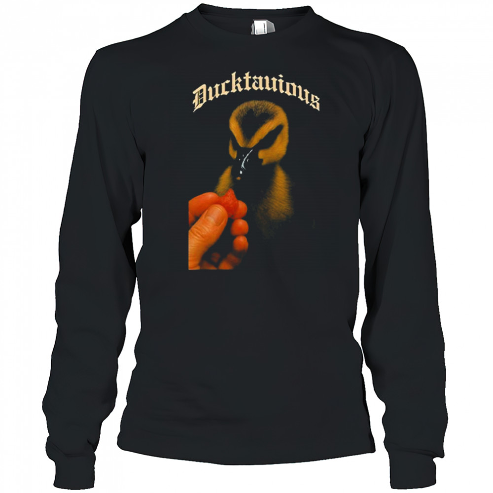 Ducktavious Duck Hand T-Shirt Long Sleeved
