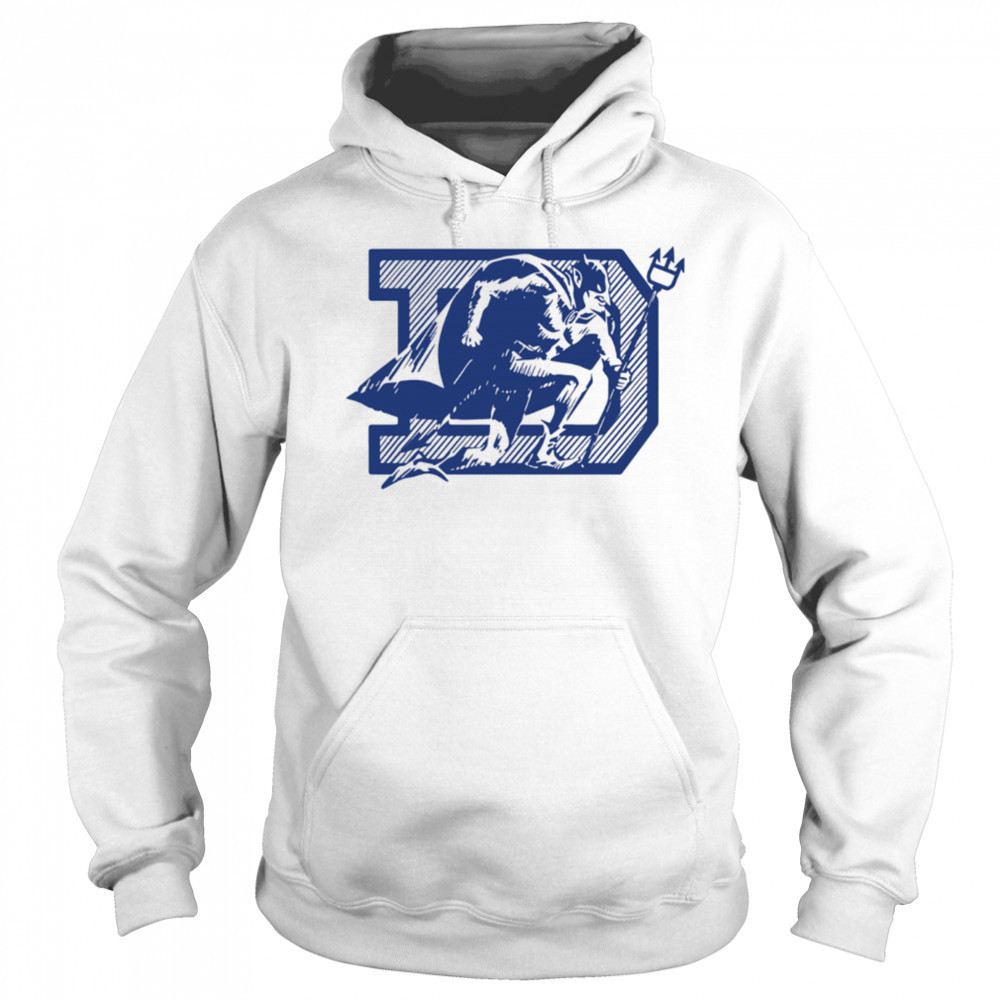 Duke Sprinting Blue Devil Logo Vintage shirt Sweatshirt