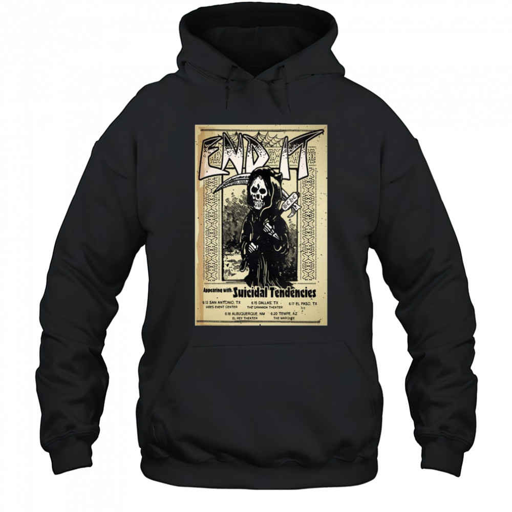 End It Summer Tour 2025 Poster T-Shirt Hoodie