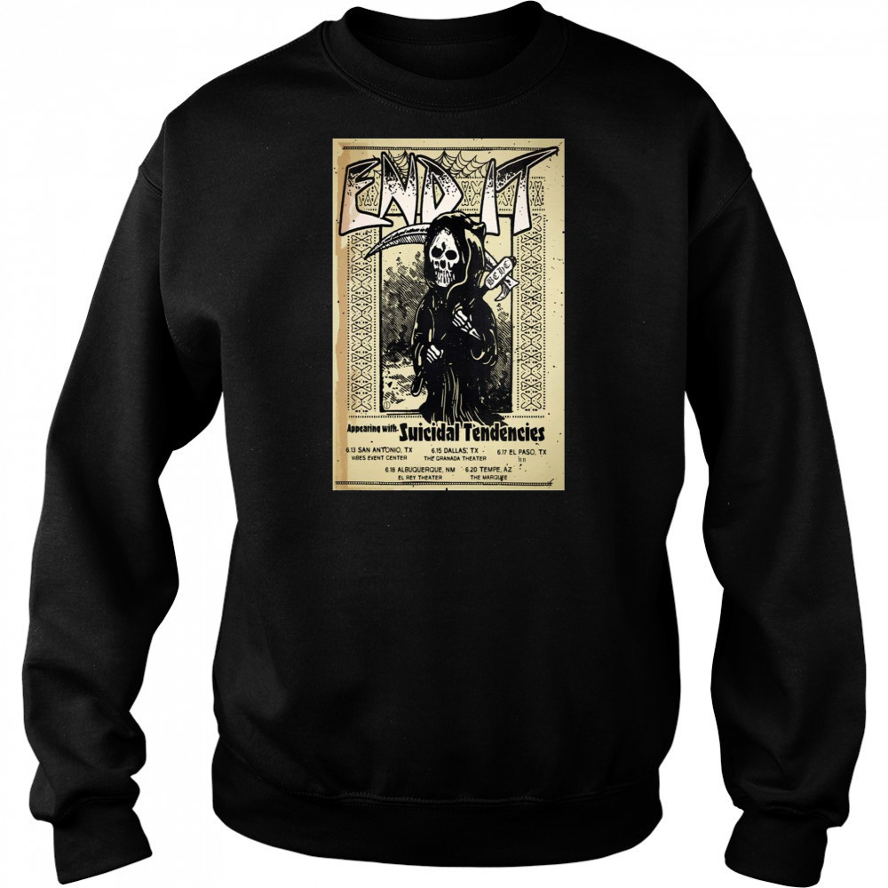 End It Summer Tour 2025 Poster T-Shirt Hoodie
