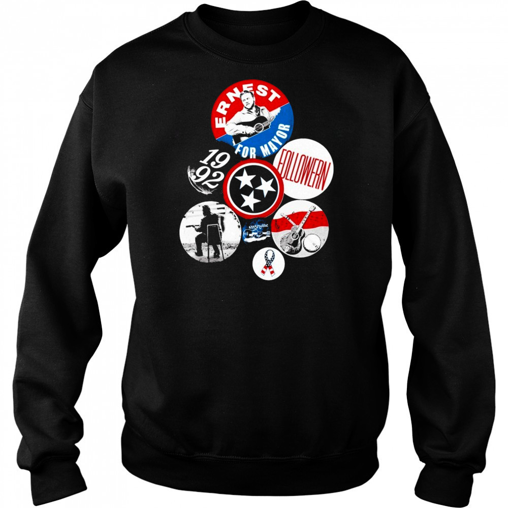 Ernest For Mayor 2025 T-Shirt Hoodie
