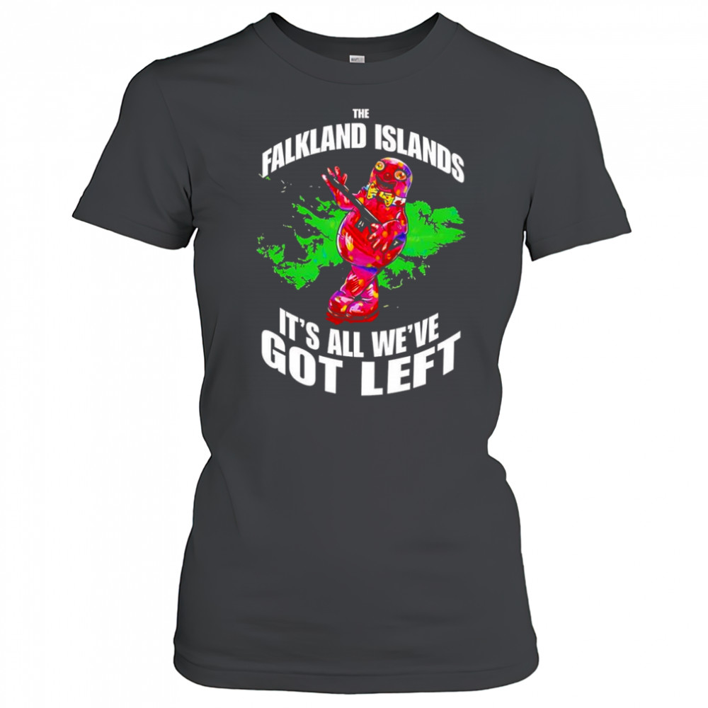 Falkland Islands it’s all we’ve got left shirt Women's T-shirt