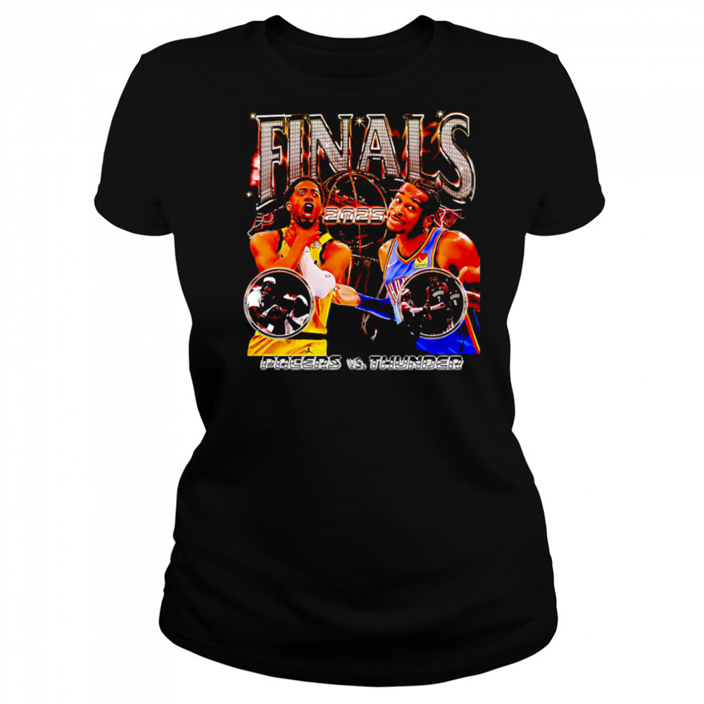 Finals 2025 Capsule Thunder vs Pacers shirt Women's T-shirt