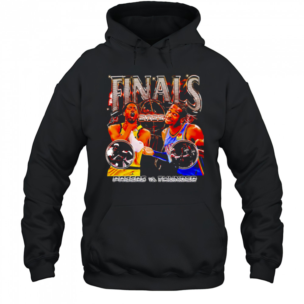 Finals 2025 Capsule Thunder vs Pacers shirt Hoodie