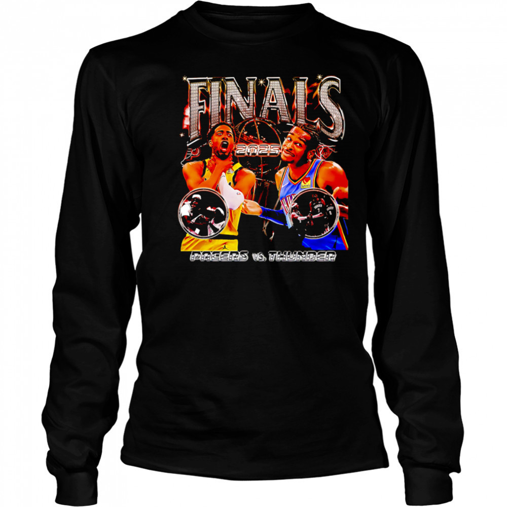 Finals 2025 Capsule Thunder vs Pacers shirt Long Sleeved