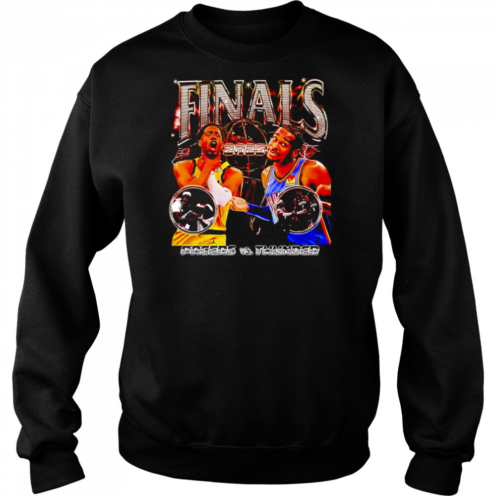 Finals 2025 Capsule Thunder vs Pacers shirt Hoodie