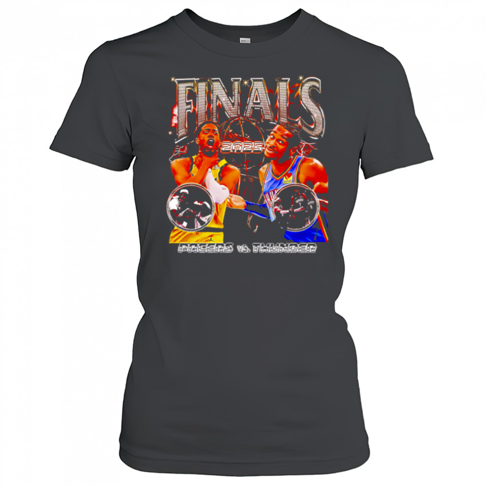 Finals 2025 Capsule Thunder vs Pacers shirt Women's T-shirt
