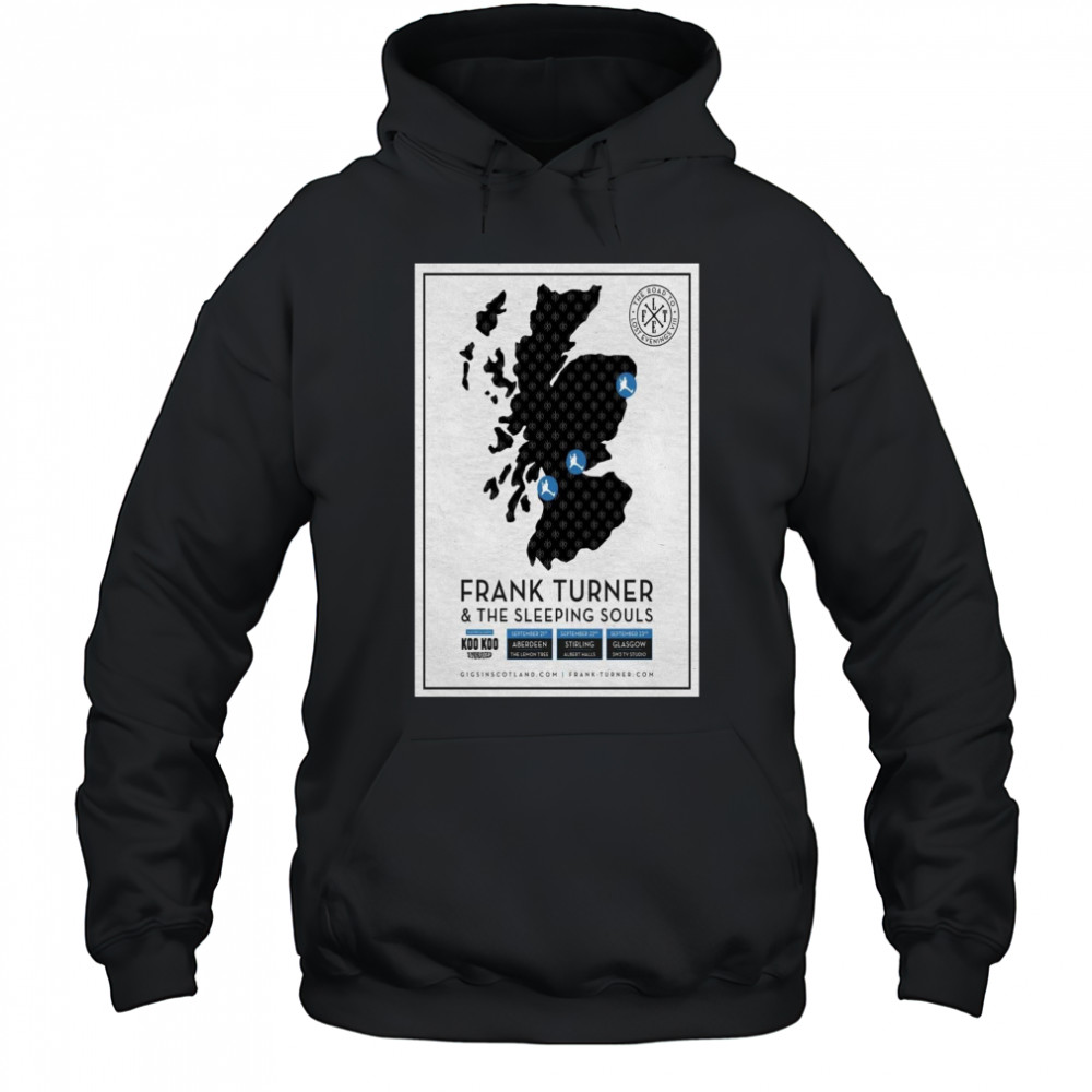 Frank Turner Tour 2025 Poster T-Shirt Hoodie