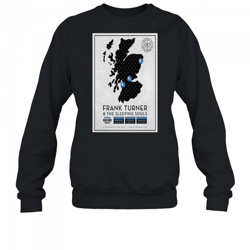 Frank Turner Tour 2025 Poster T-Shirt Sweatshirt