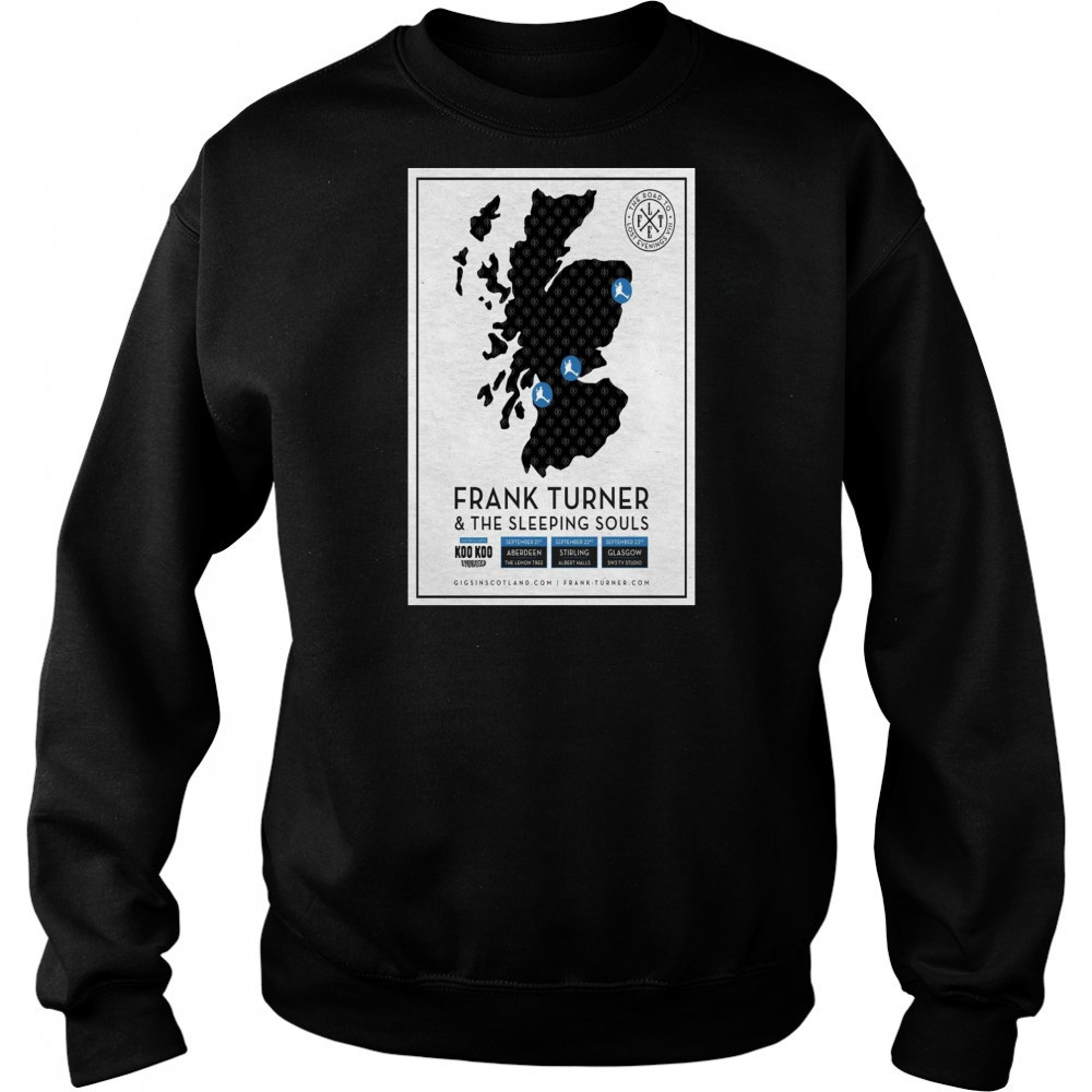 Frank Turner Tour 2025 Poster T-Shirt Hoodie